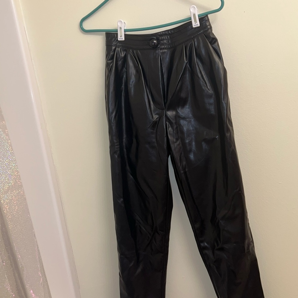 Princess Polly leather pants